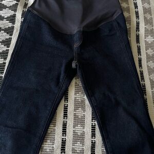 Dark Blue Maternity Jeans